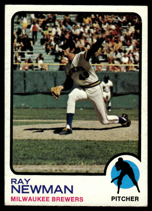 1973 Topps Baseball #568 - Ray Newman - EXMT