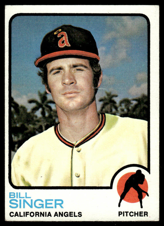 1973 Topps Baseball #570 - Bill Singer - EX