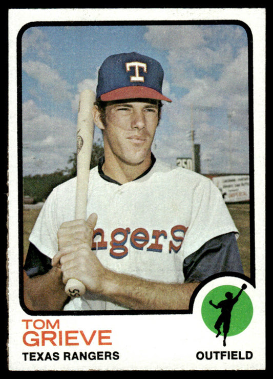 1973 Topps Baseball #579 - Tom Grieve - EXMT