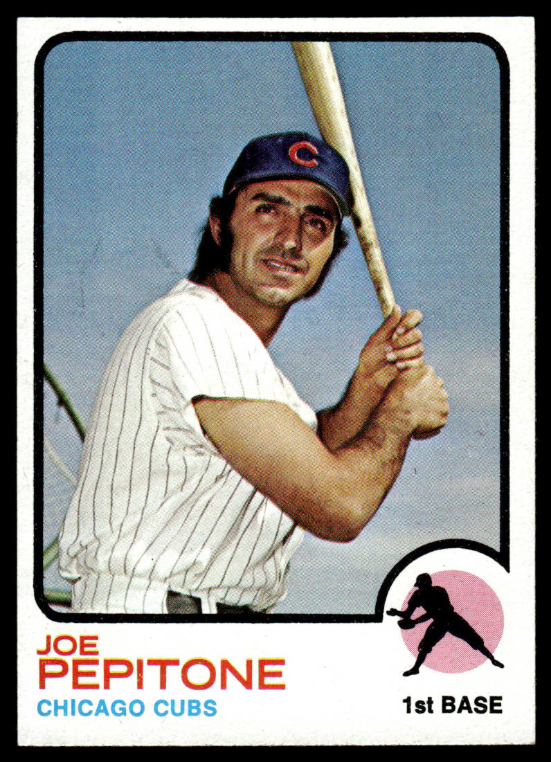 1973 Topps Baseball #580 - Joe Pepitone - EXMT