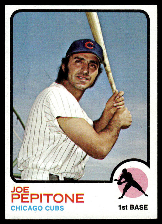 1973 Topps Baseball #580 - Joe Pepitone - EXMT