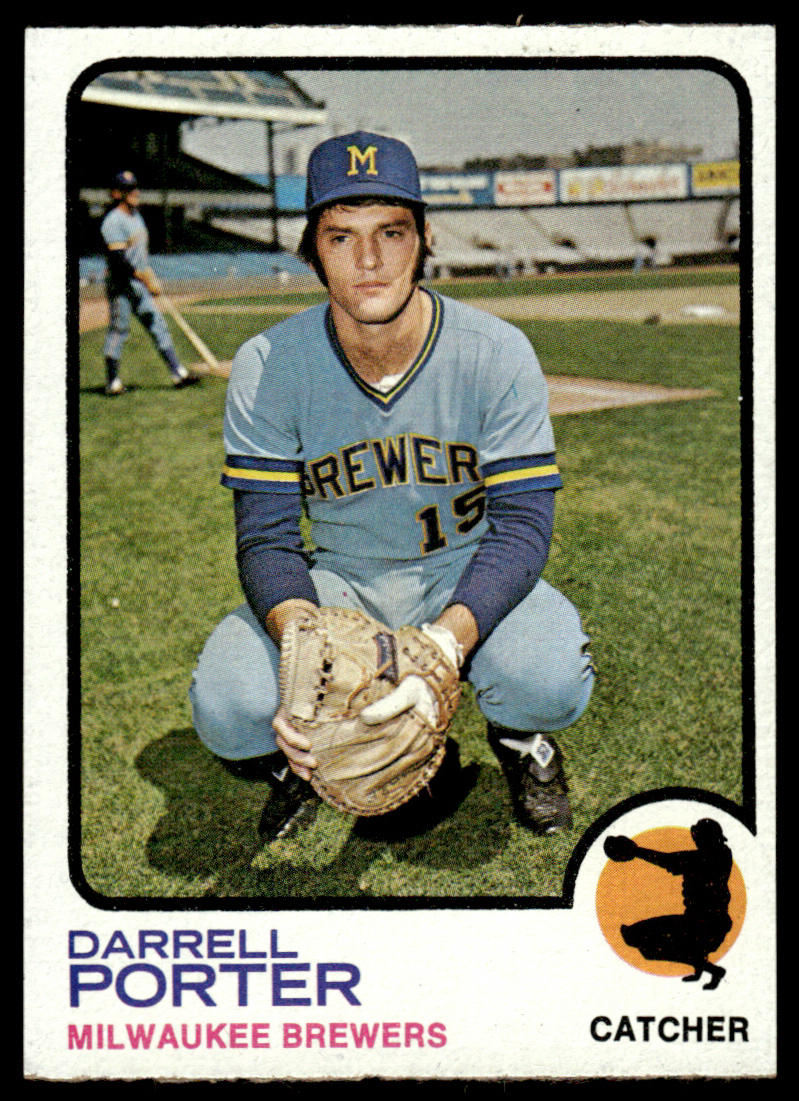 1973 Topps Baseball #582 - Darrell Porter - EXMT