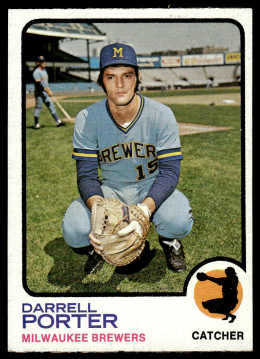 1973 Topps Baseball #582 - Darrell Porter - EXMT