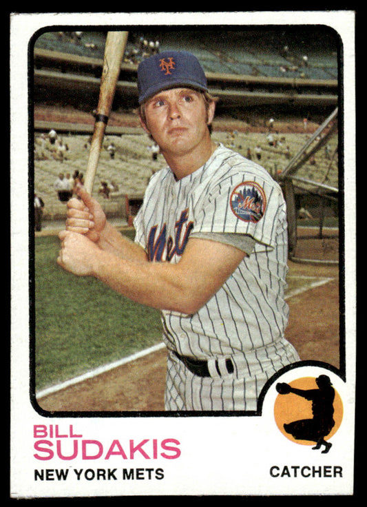 1973 Topps Baseball #586 - Bill Sudakis - EXMT