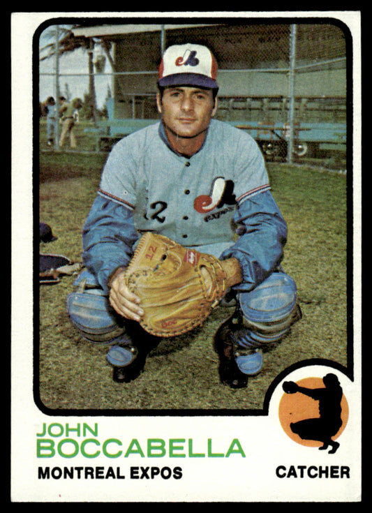 1973 Topps Baseball #592 - John Boccabella - EX
