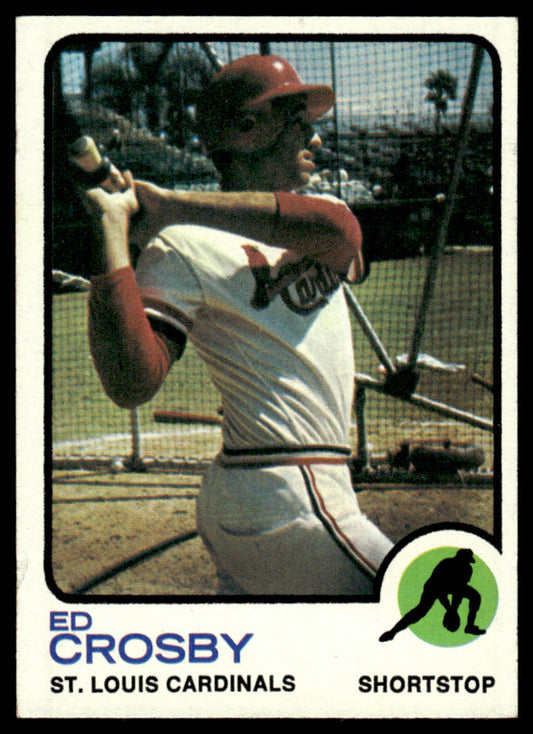 1973 Topps Baseball #599 - Ed Crosby - NM