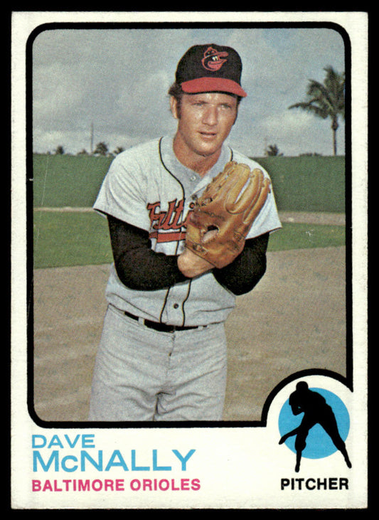 1973 Topps Baseball #600 - Dave McNally - EXMT