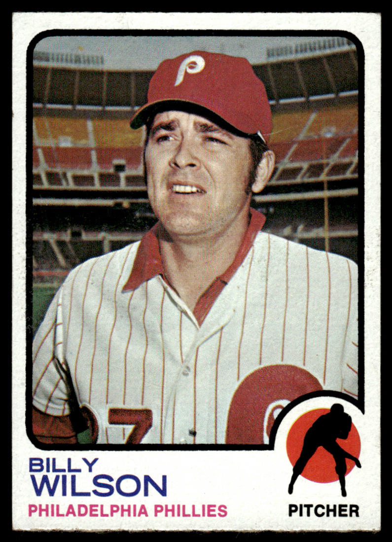 1973 Topps Baseball #619 - Billy Wilson - EXMT