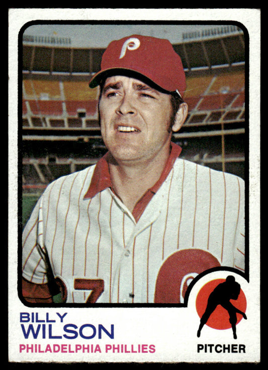 1973 Topps Baseball #619 - Billy Wilson - EXMT