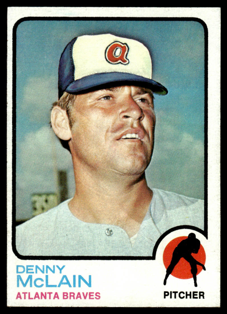 1973 Topps Baseball #630 - Denny McLain - EXMT