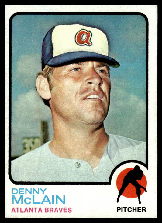 1973 Topps Baseball #630 - Denny McLain - EXMT
