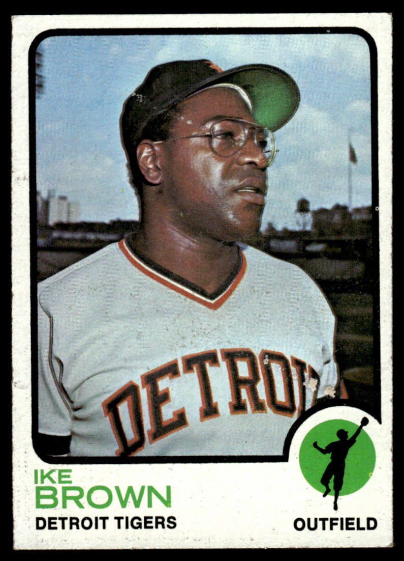 1973 Topps Baseball #633 - Ike Brown - EXMT