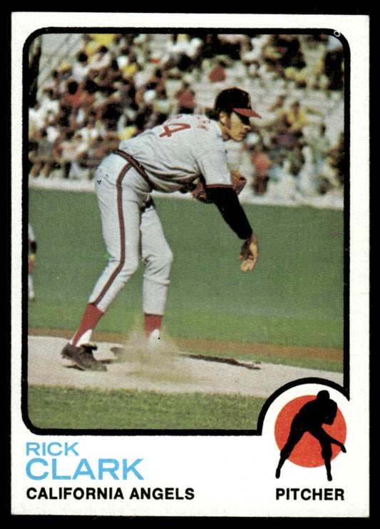 1973 Topps Baseball #636 - Rick Clark - EXMT