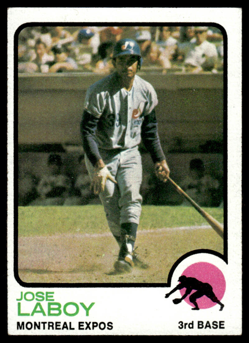 1973 Topps Baseball #642 - Jose Laboy - EXMT