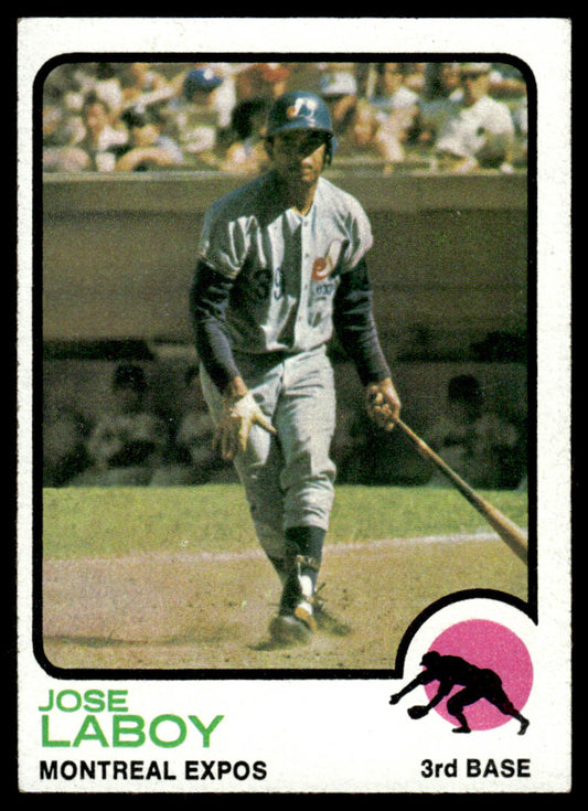 1973 Topps Baseball #642 - Jose Laboy - EXMT