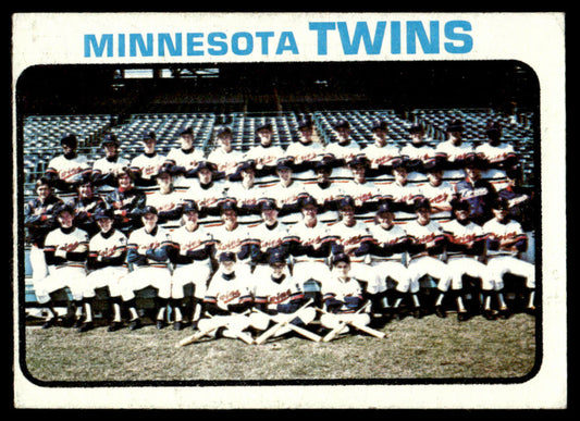 1973 Topps Baseball #654 - Minnesota Twins - EX