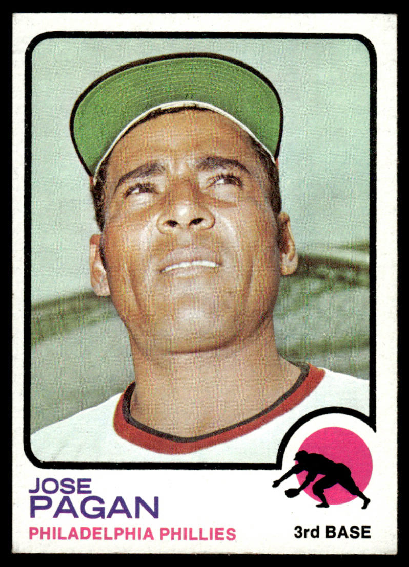 1973 Topps Baseball #659 - Jose Pagan - EXMT
