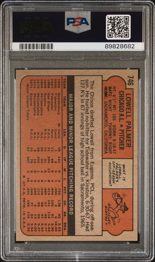 1972 Topps Baseball #743 - Cesar Gutierrez - PSA 9 - MINT