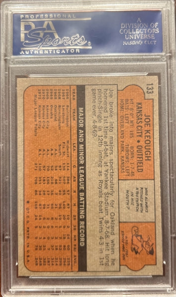 1972 Topps Baseball #100 - Frank Robinson - PSA 8