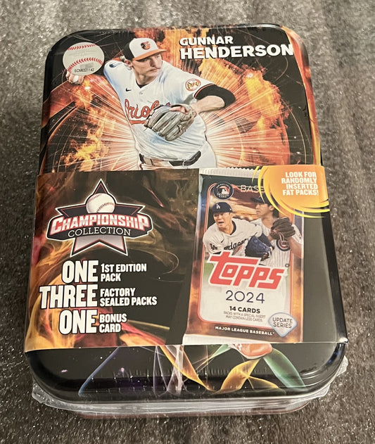2025 MJH Championship Collection - Factory Sealed Tin - Gunnar Henderson