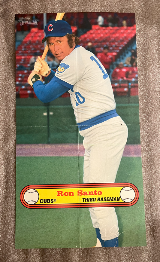 2021 Topps Heritage '72 Baseball Poster #PB-5 - Ron Santo