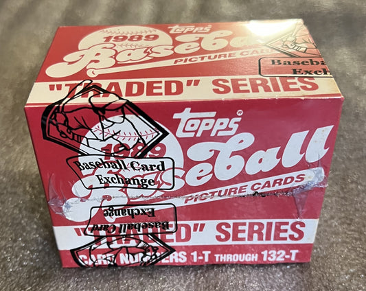 1989 Topps Baseball Traded Factory Set - BBCE FASC - Griffey Jr RC