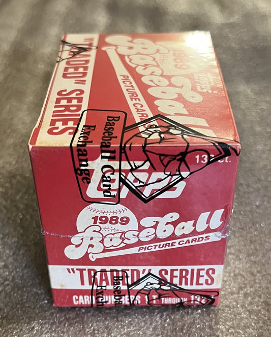 1989 Topps Baseball Traded Factory Set - BBCE FASC - Griffey Jr RC