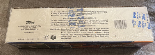 1993 Topps Baseball Complete Set - Factory Sealed - Jeter RC - READ