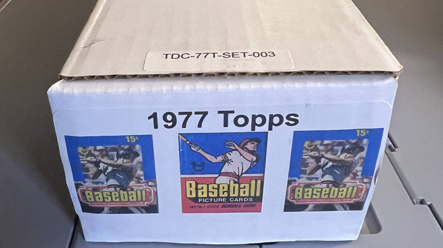 1977 Topps Baseball Complete Set - EXMT+ AVG - Dawson RC Ryan Brett Rose