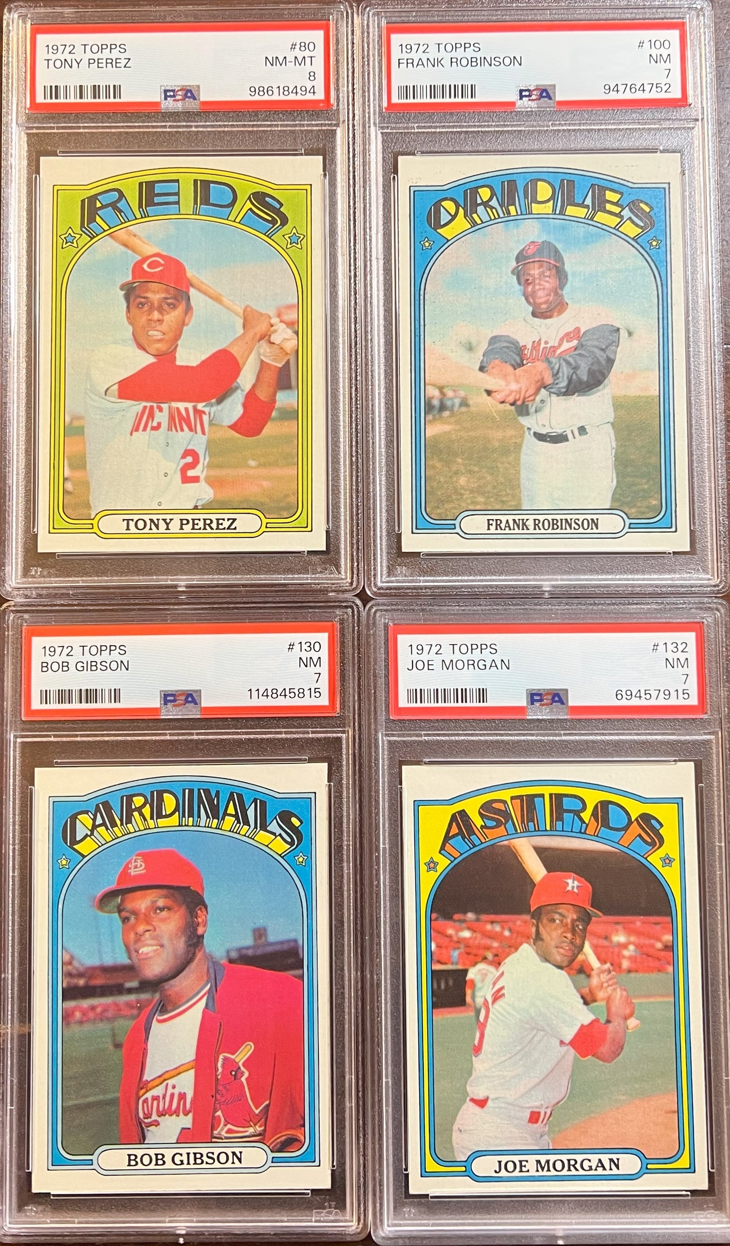1972 Topps Baseball Complete Set - NM AVG w 74 Graded - Fisk RC Aaron Ryan Mays