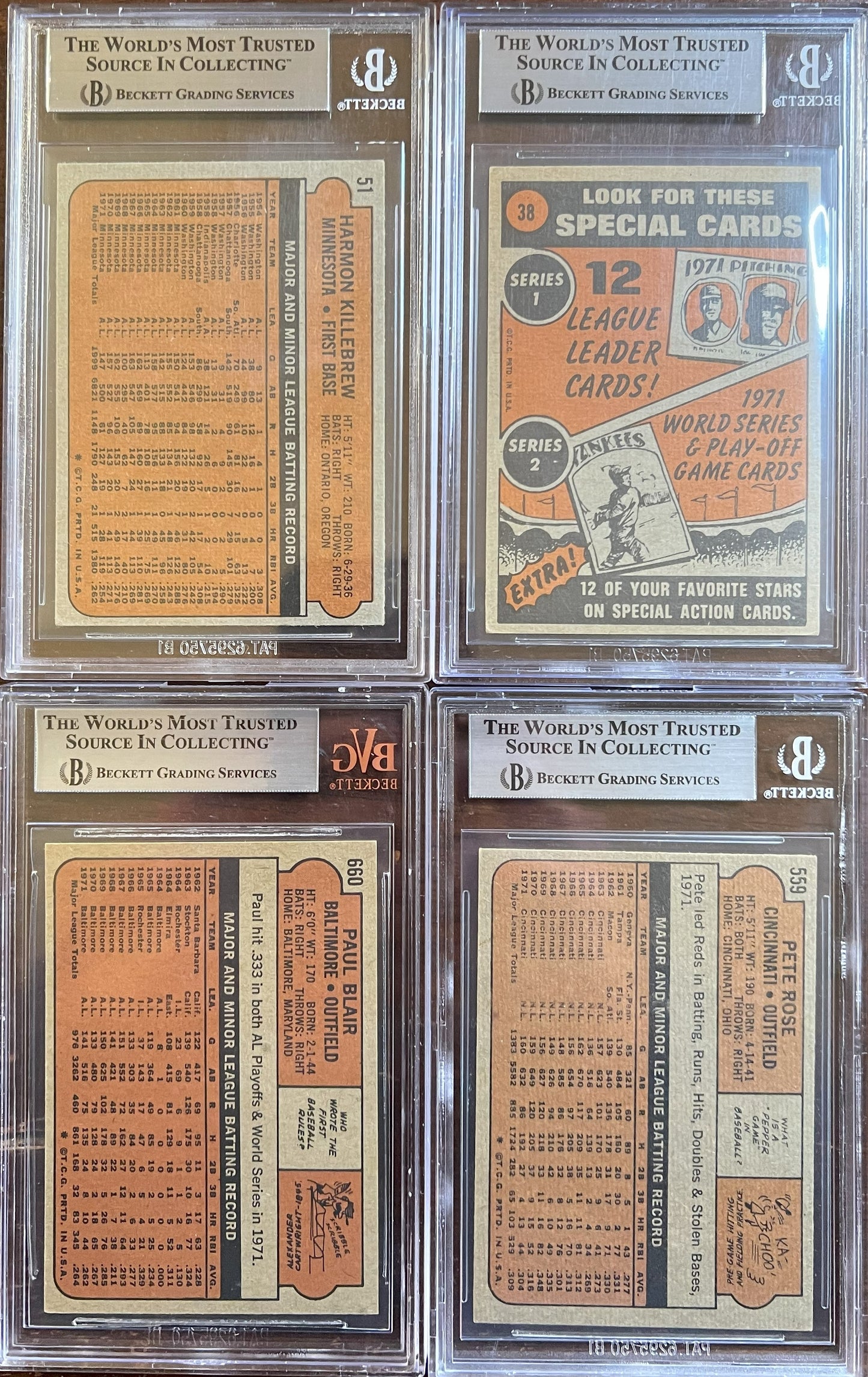 1972 Topps Baseball Complete Set - NM AVG w 74 Graded - Fisk RC Aaron Ryan Mays
