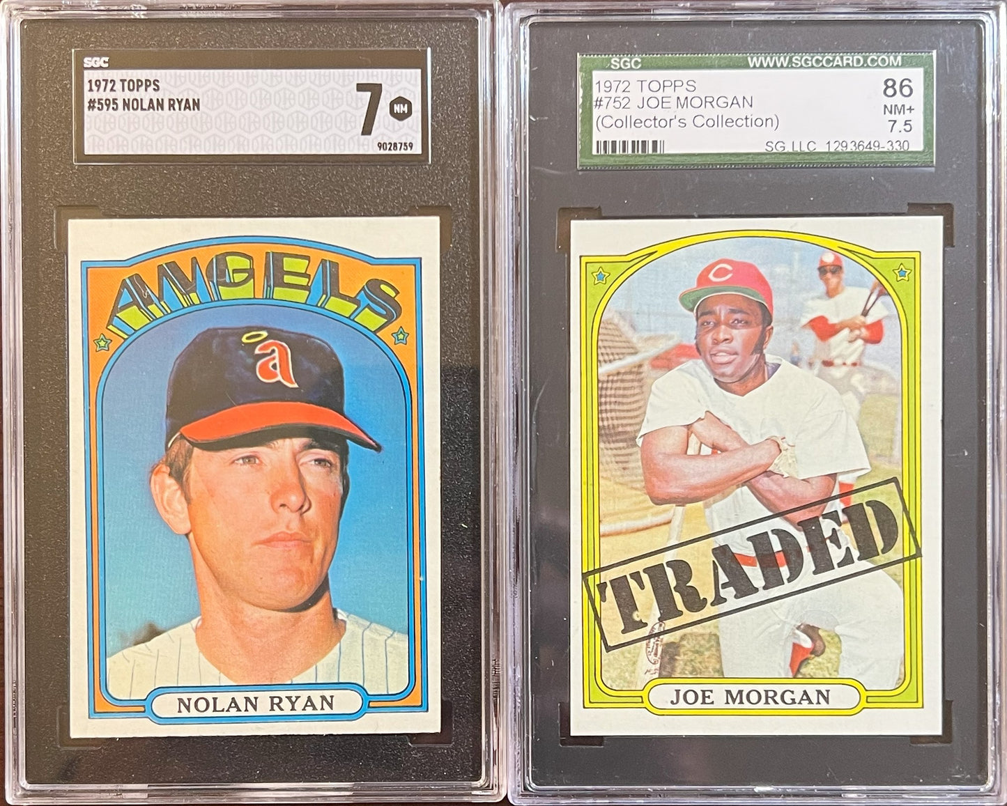1972 Topps Baseball Complete Set - NM AVG w 74 Graded - Fisk RC Aaron Ryan Mays