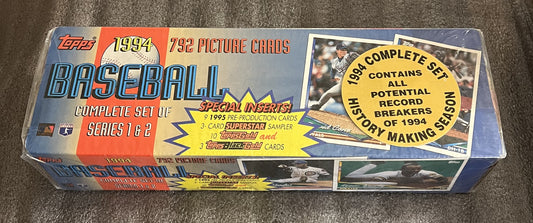1994 Topps Baseball Complete Set - Factory Sealed