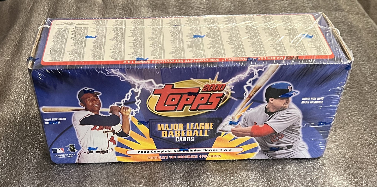 2000 Topps Baseball Complete Retail Set - Factory Sealed