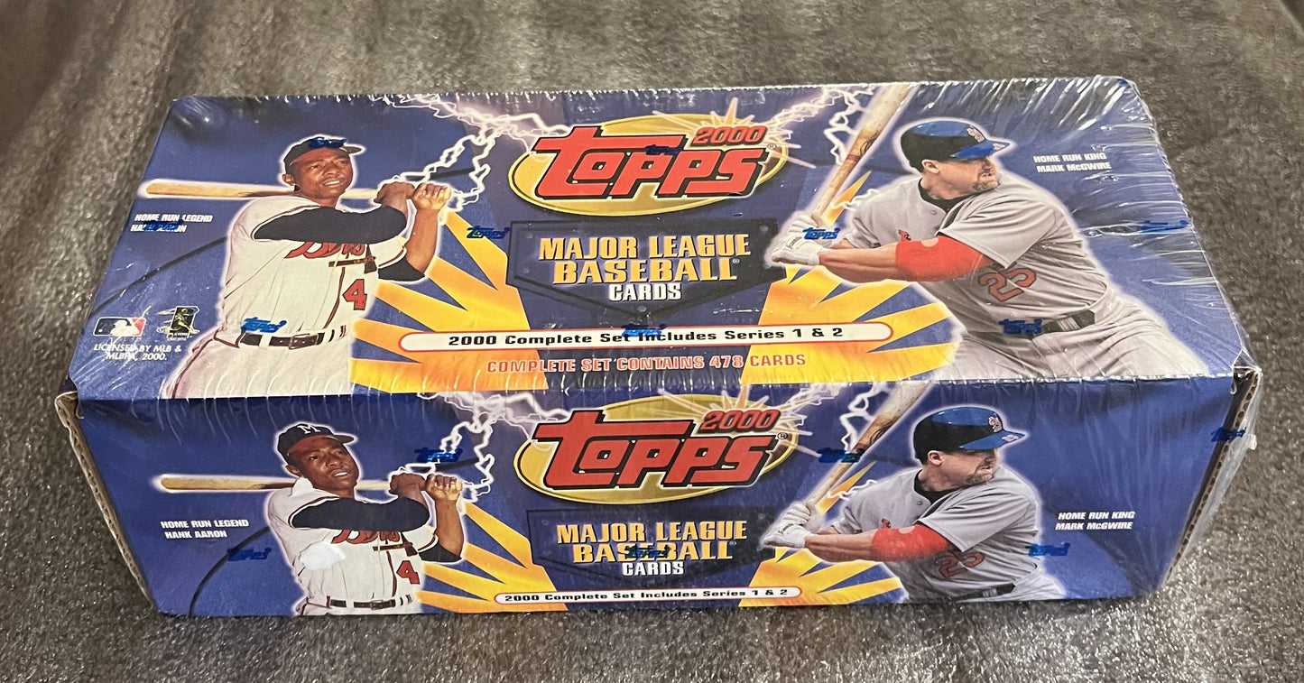 2000 Topps Baseball Complete Retail Set - Factory Sealed