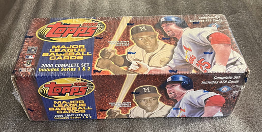 2000 Topps Baseball Complete Hobby Set - Factory Sealed