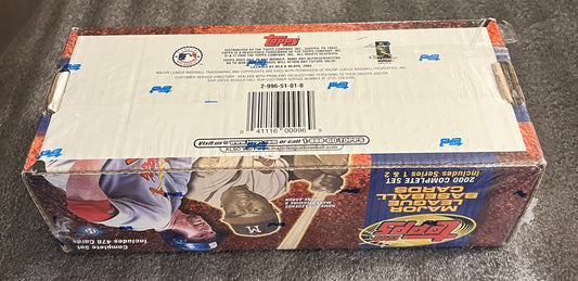 2000 Topps Baseball Complete Hobby Set - Factory Sealed