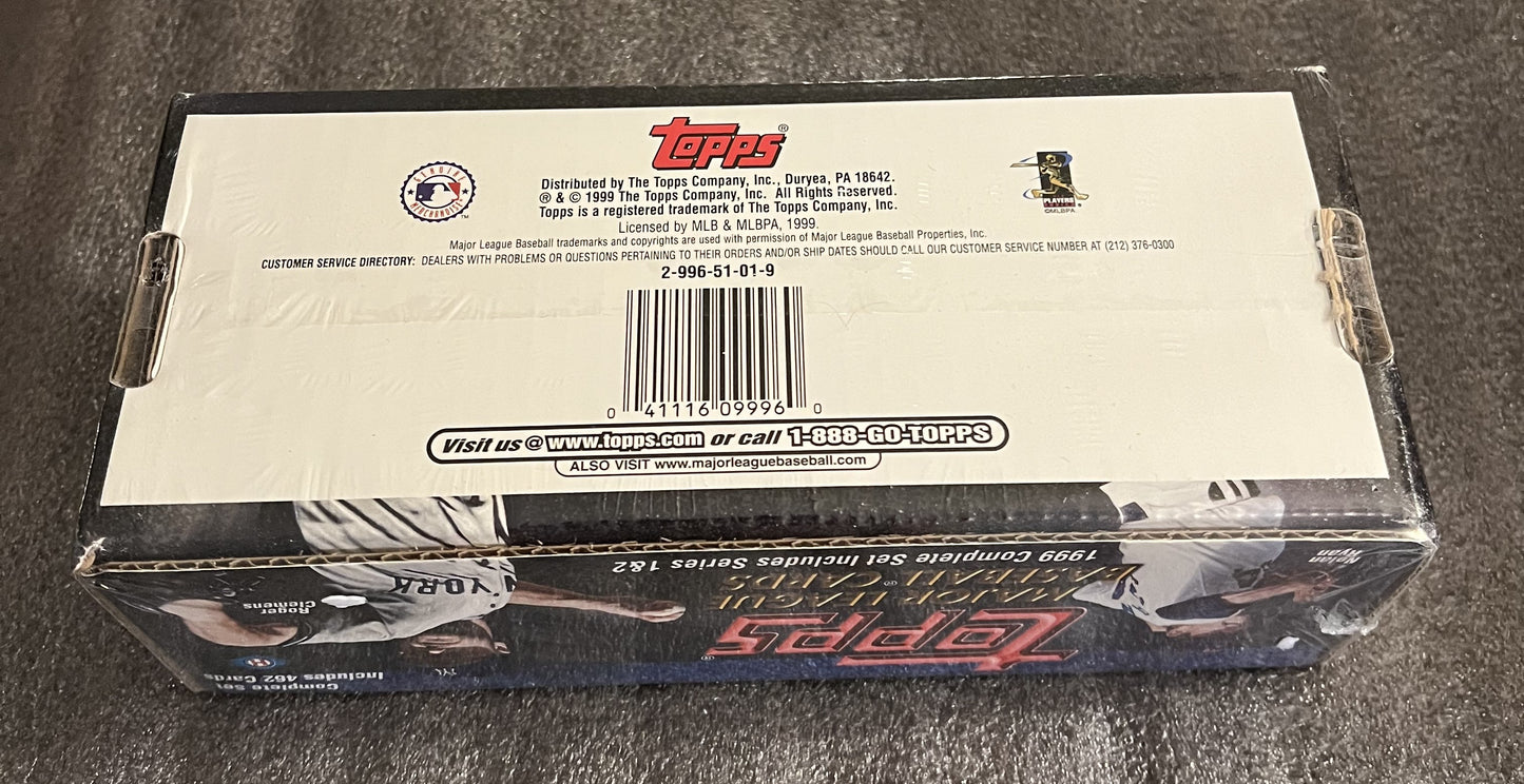 1999 Topps Baseball Complete Hobby Set - Factory Sealed