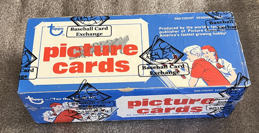 1984 Topps Baseball Vending Box - BBCE FASC - 500 Cards