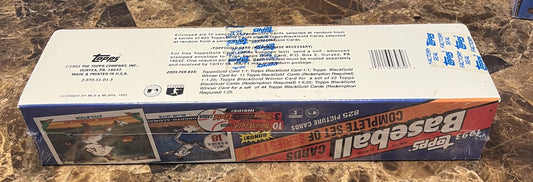 1993 Topps Baseball Complete Set - Factory Sealed - Jeter RC