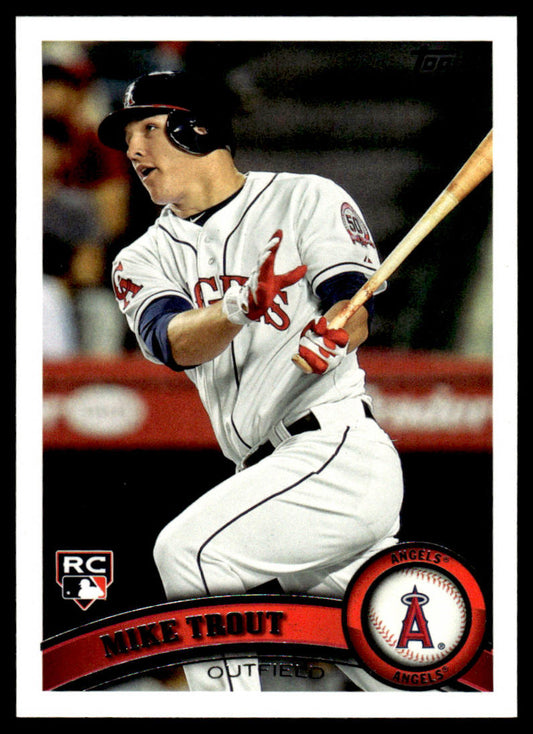 2011 Topps Baseball Complete Base Set + Update - Trout Freeman Altuve RC