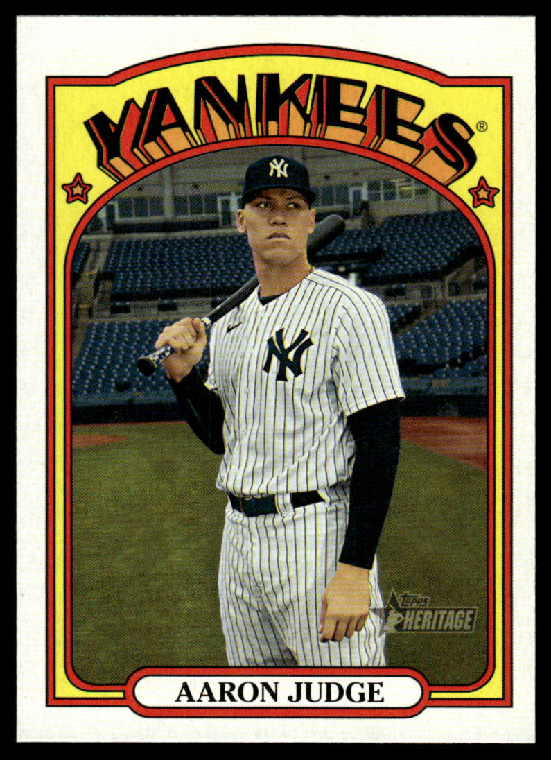 2021 Topps Heritage Baseball Complete Base Set - 725 cards