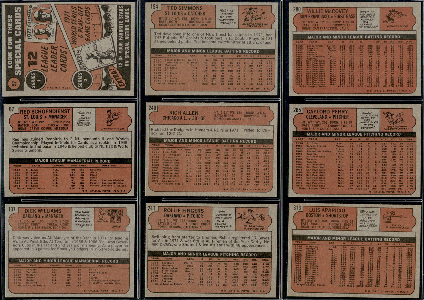 1972 Topps Baseball Complete Set - NM AVG w 74 Graded - Fisk RC Aaron Ryan Mays