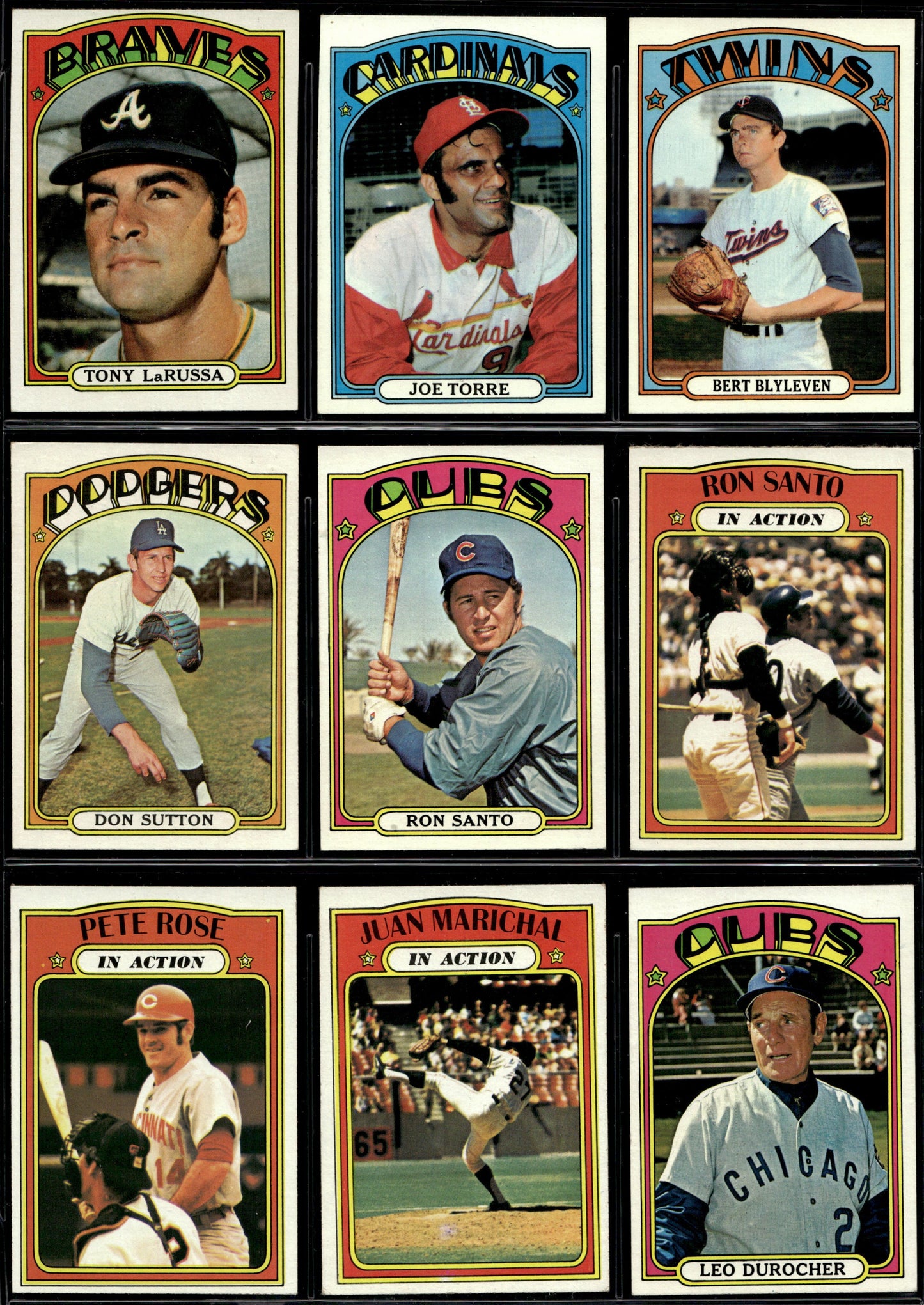 1972 Topps Baseball Complete Set - NM AVG w 74 Graded - Fisk RC Aaron Ryan Mays