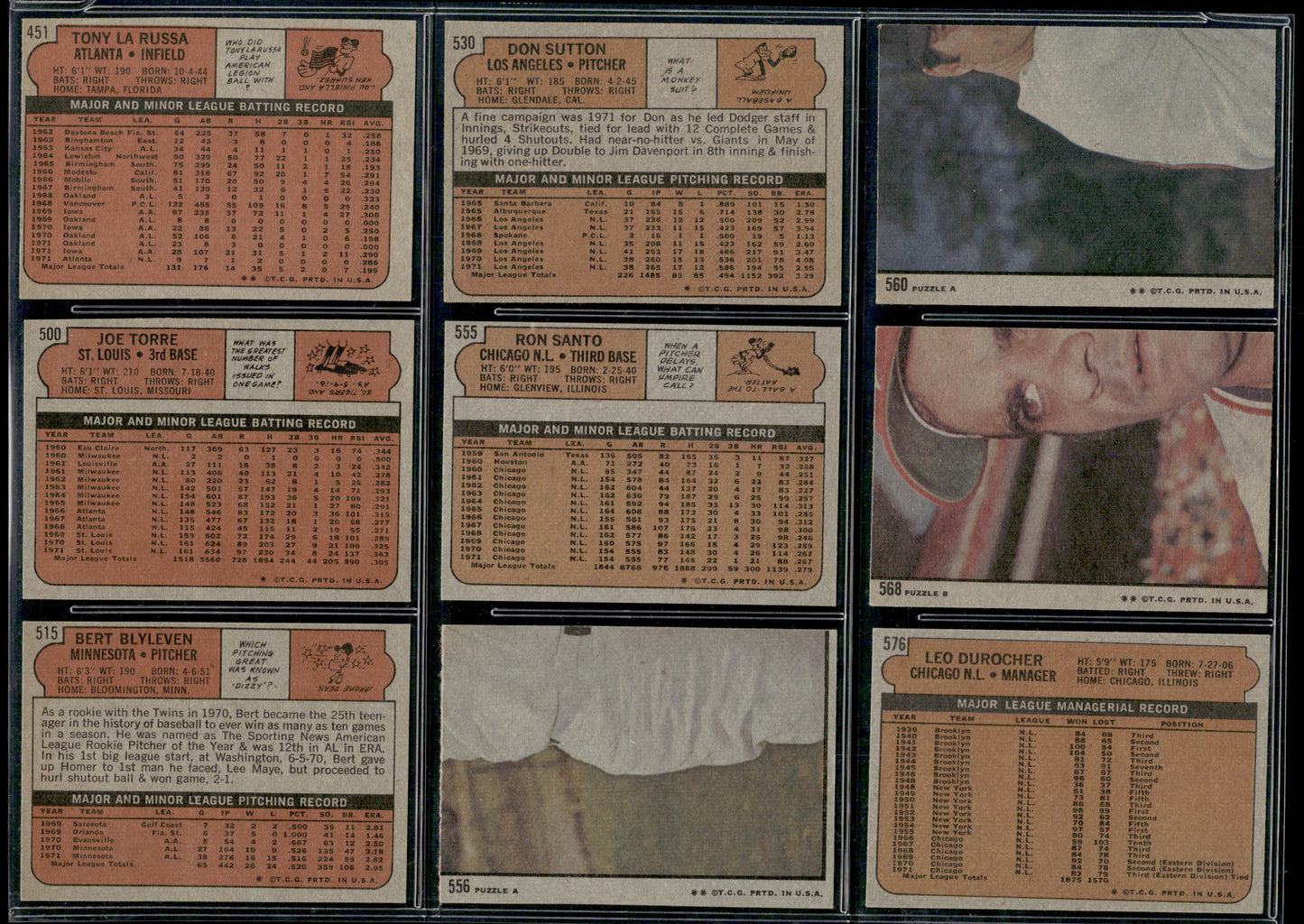 1972 Topps Baseball Complete Set - NM AVG w 74 Graded - Fisk RC Aaron Ryan Mays