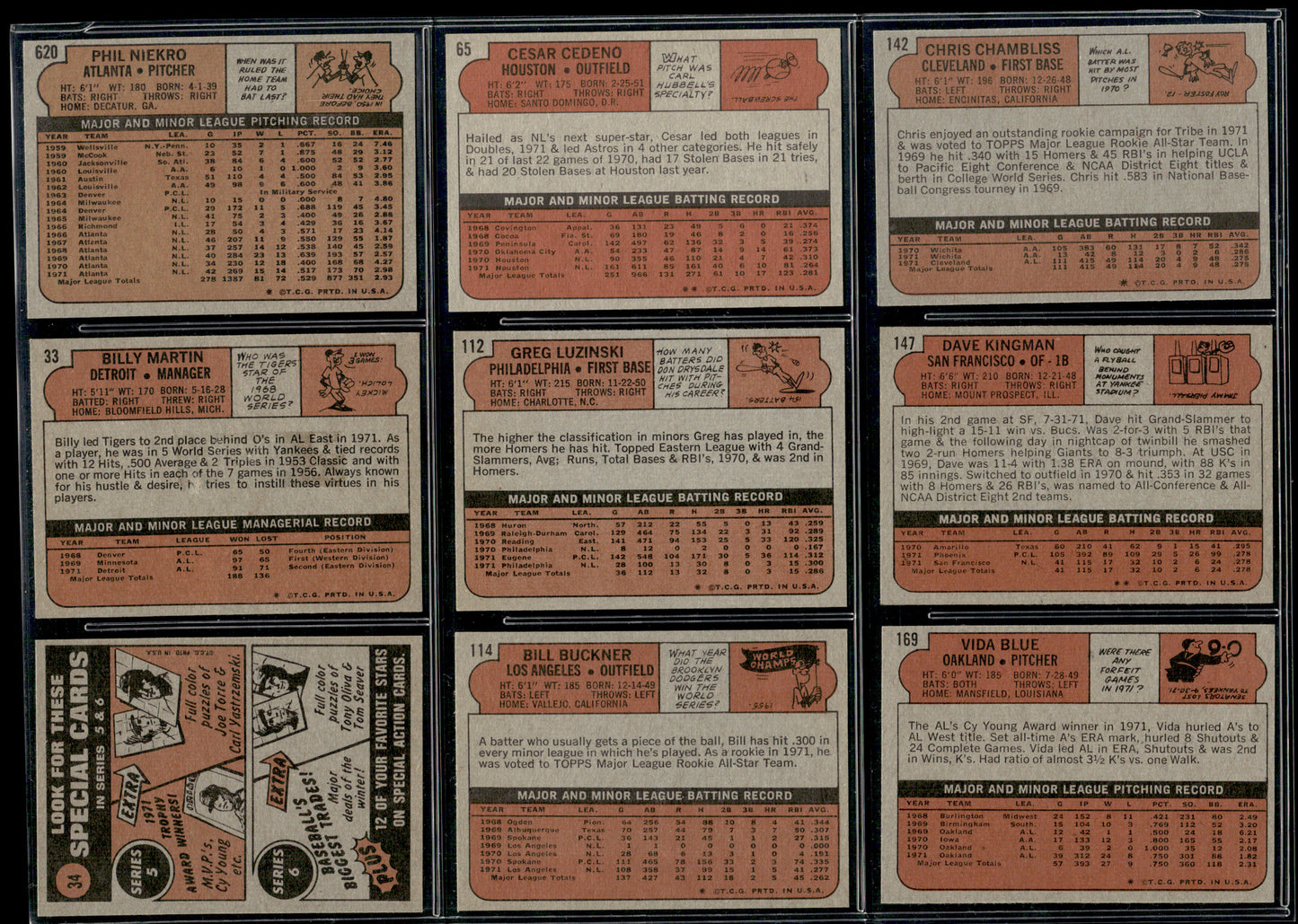 1972 Topps Baseball Complete Set - NM AVG w 74 Graded - Fisk RC Aaron Ryan Mays
