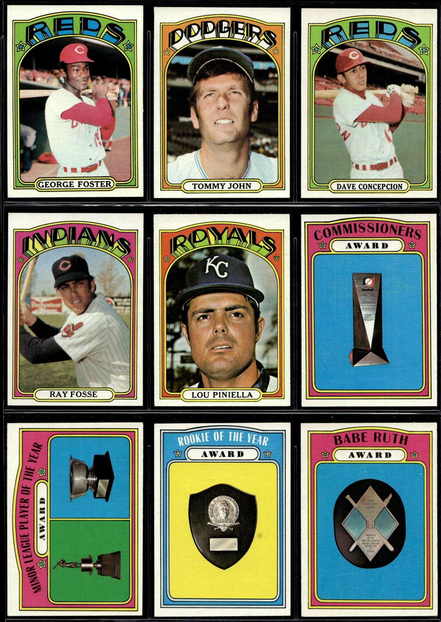 1972 Topps Baseball Complete Set - NM AVG w 74 Graded - Fisk RC Aaron Ryan Mays