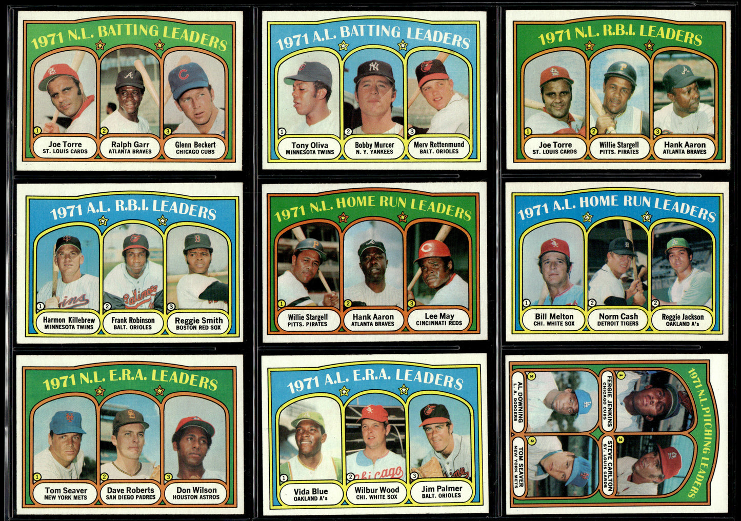 1972 Topps Baseball Complete Set - NM AVG w 74 Graded - Fisk RC Aaron Ryan Mays