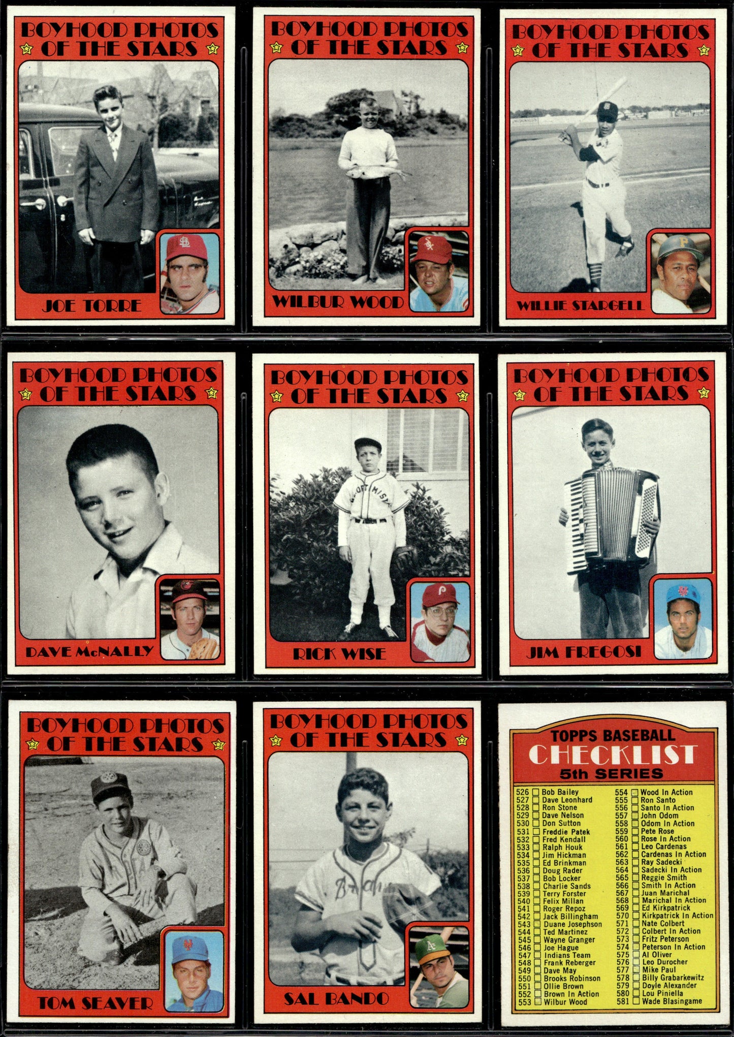 1972 Topps Baseball Complete Set - NM AVG w 74 Graded - Fisk RC Aaron Ryan Mays