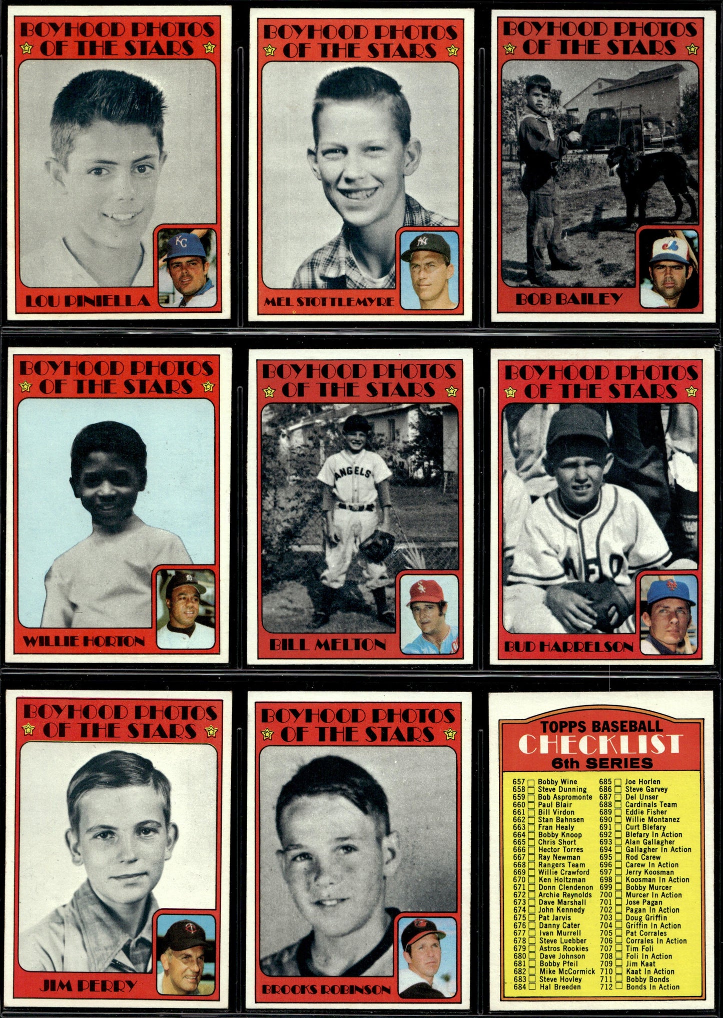 1972 Topps Baseball Complete Set - NM AVG w 74 Graded - Fisk RC Aaron Ryan Mays